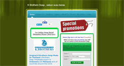 Desktop Screenshot of kbrotherssoap.com